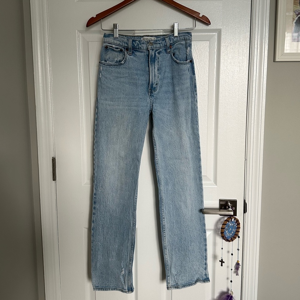 Abercrombie & Fitch Light Blue Women Jeans Size 00/24
